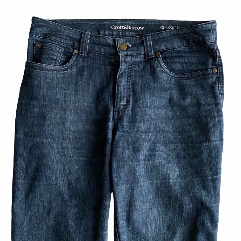 Croft & Barrow Capris Jeans Stretch Size 6 - Picture 3 of 6
